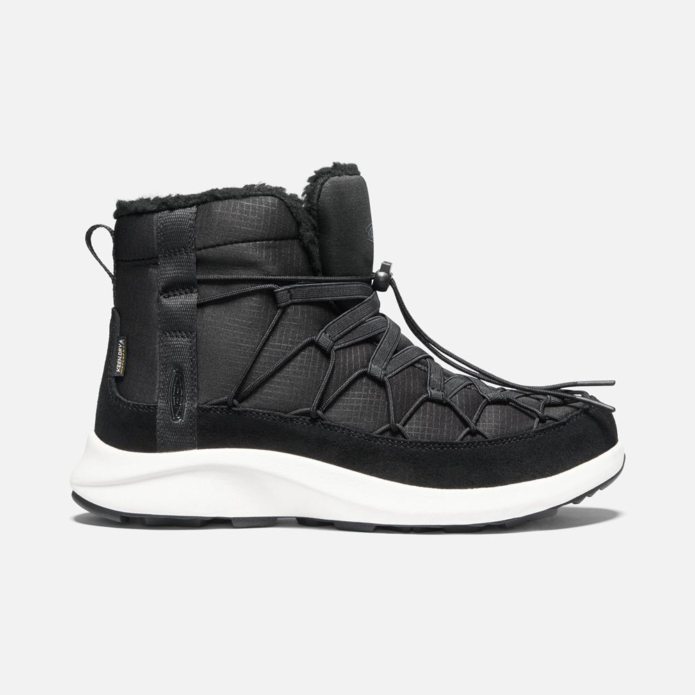 Keen Chukka Kängor Dam Svarta/Vita - Uneek Snk Waterproof - 952136NLH